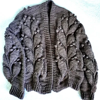 Cardigan "Leaves"