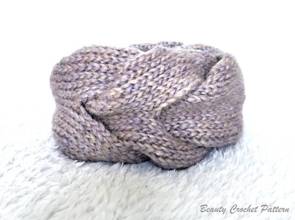 Knit Look Headband - Image 3