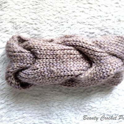 Knit Look Headband