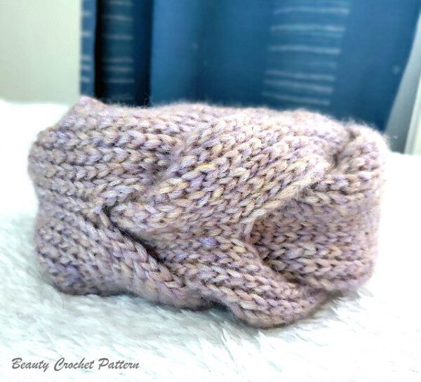 Knit Look Headband - Image 4