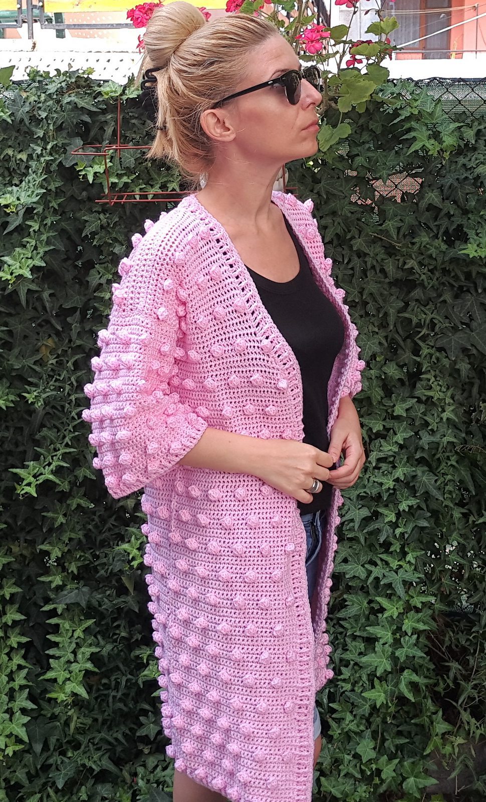 Bobble Kimono Cardigan - Image 4