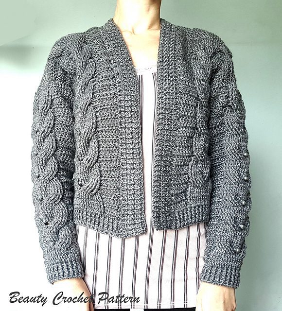 Cable Cardigan - Image 3