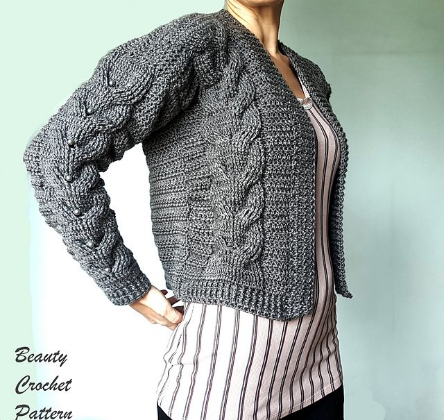 Cable Cardigan - Image 6