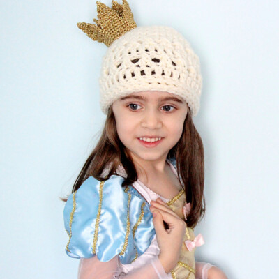 Crown Hat Newborn-Adult