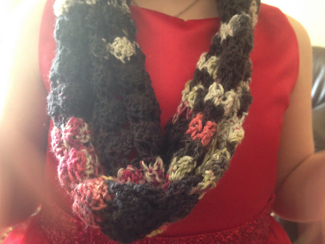 Infinity Lace Scarf Cowl - Image 2
