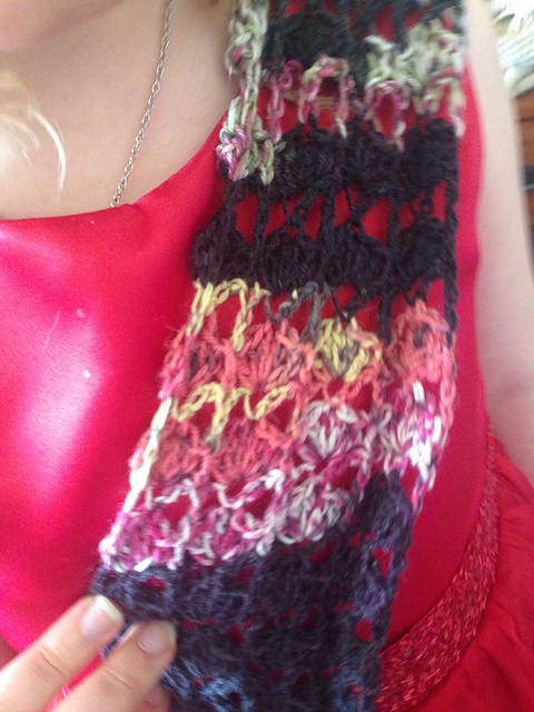 Infinity Lace Scarf Cowl - Image 3