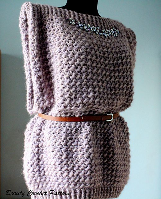Oversized Sleeveless Sweater - Image 3