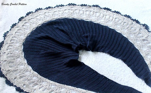 Silver Crowns Shawl - Image 5