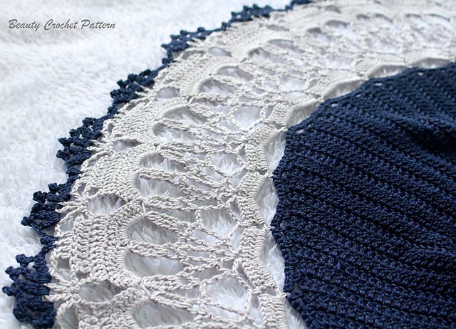Silver Crowns Shawl - Image 6
