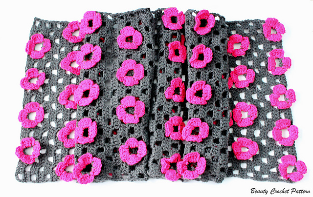 Wrap Shawl Winter Garden - Image 3